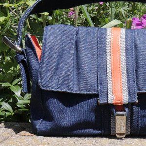 🌏 Vintage Y2k Denim Shoulder Bag